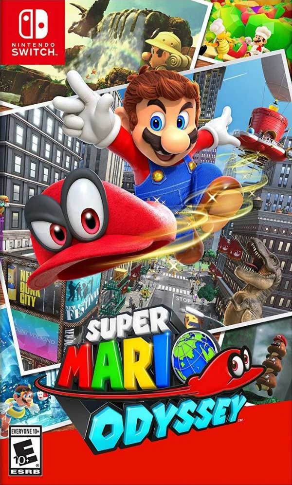 SUPER MARIO ODYSSEY  Jogo Exclusivo de Nintendo Switch
